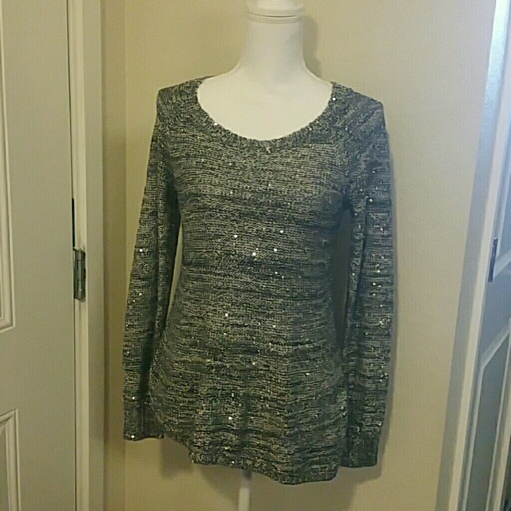 Glittery sweat without the glitter